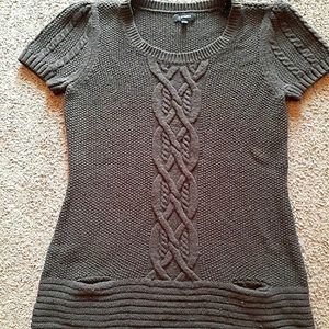 Express Short Sleeve Sweater Top